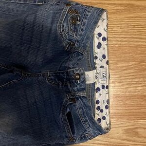 Flared low rise y2k 2000s jeans